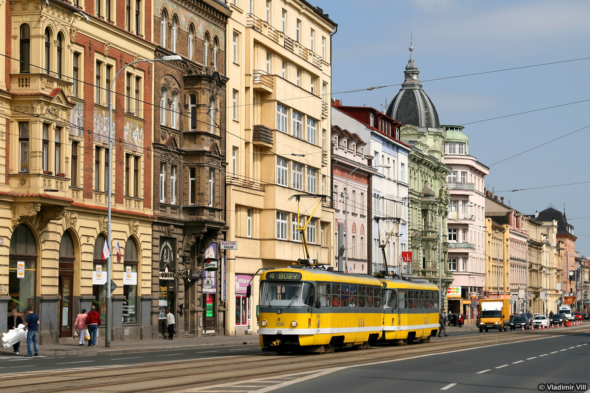 Пльзень, Tatra T3R.P № 256