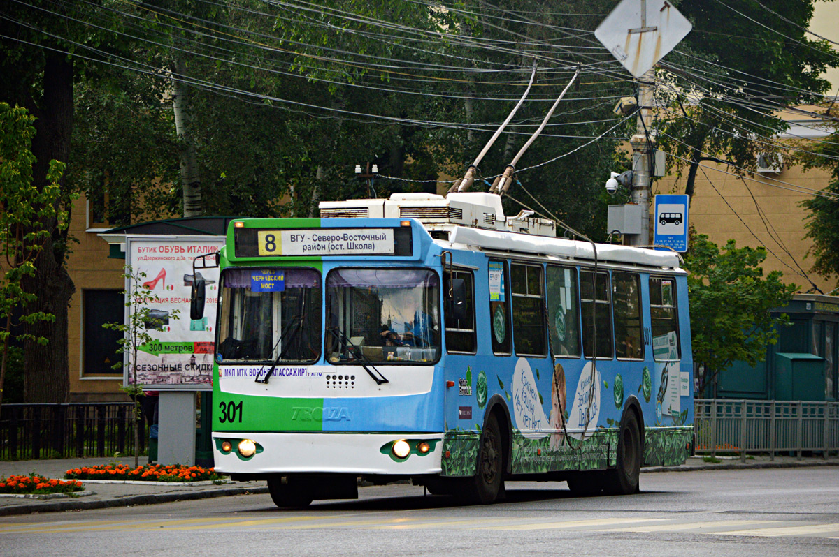 Воронеж, ЗиУ-682Г-016.02 № 301 Воронеж, ЗиУ-682Г-016.02 № 301