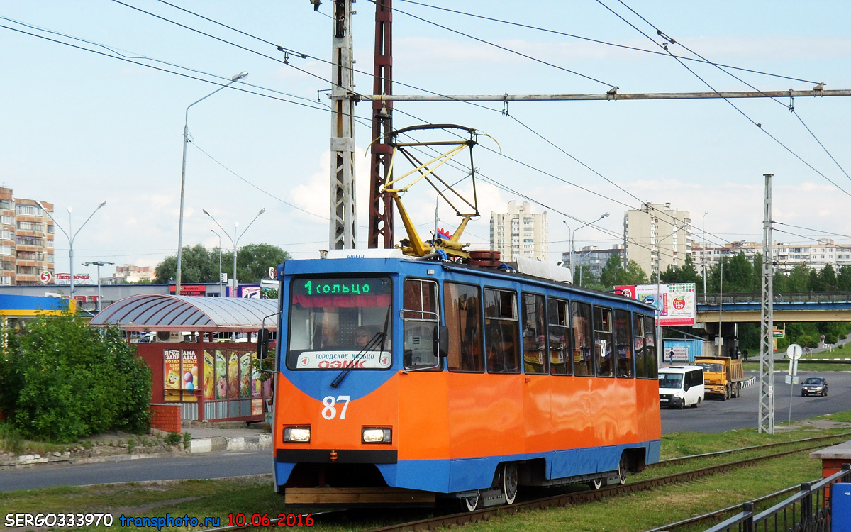 Старый Оскол, 71-605 (КТМ-5М3) № 87