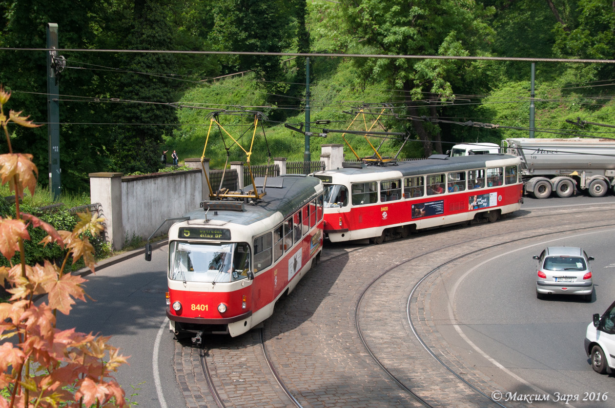 Прага, Tatra T3R.P № 8401