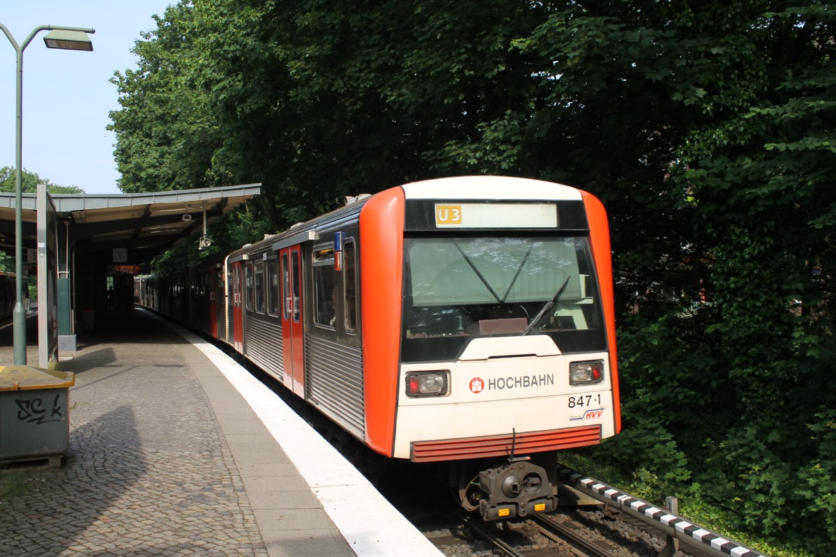 Гамбург, HHA DT3.2 № 847