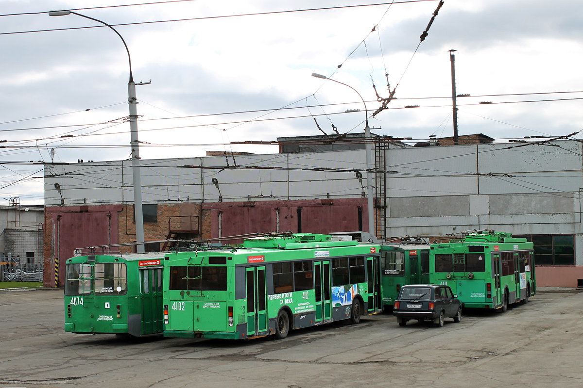 Novosibirsk, Trolza-5275.05 “Optima” Nr. 4102