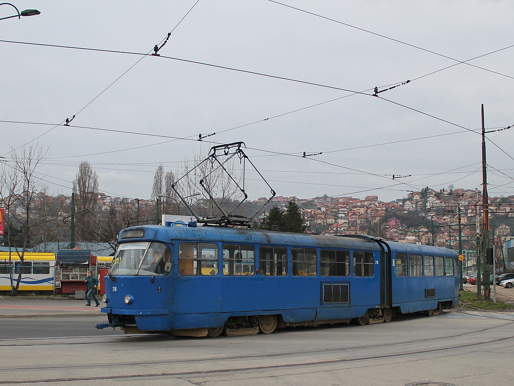 Сараево, Tatra K2YU № 210
