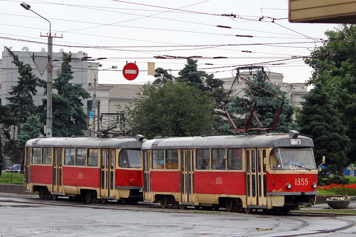 Днепр, Tatra T3SU № 1355