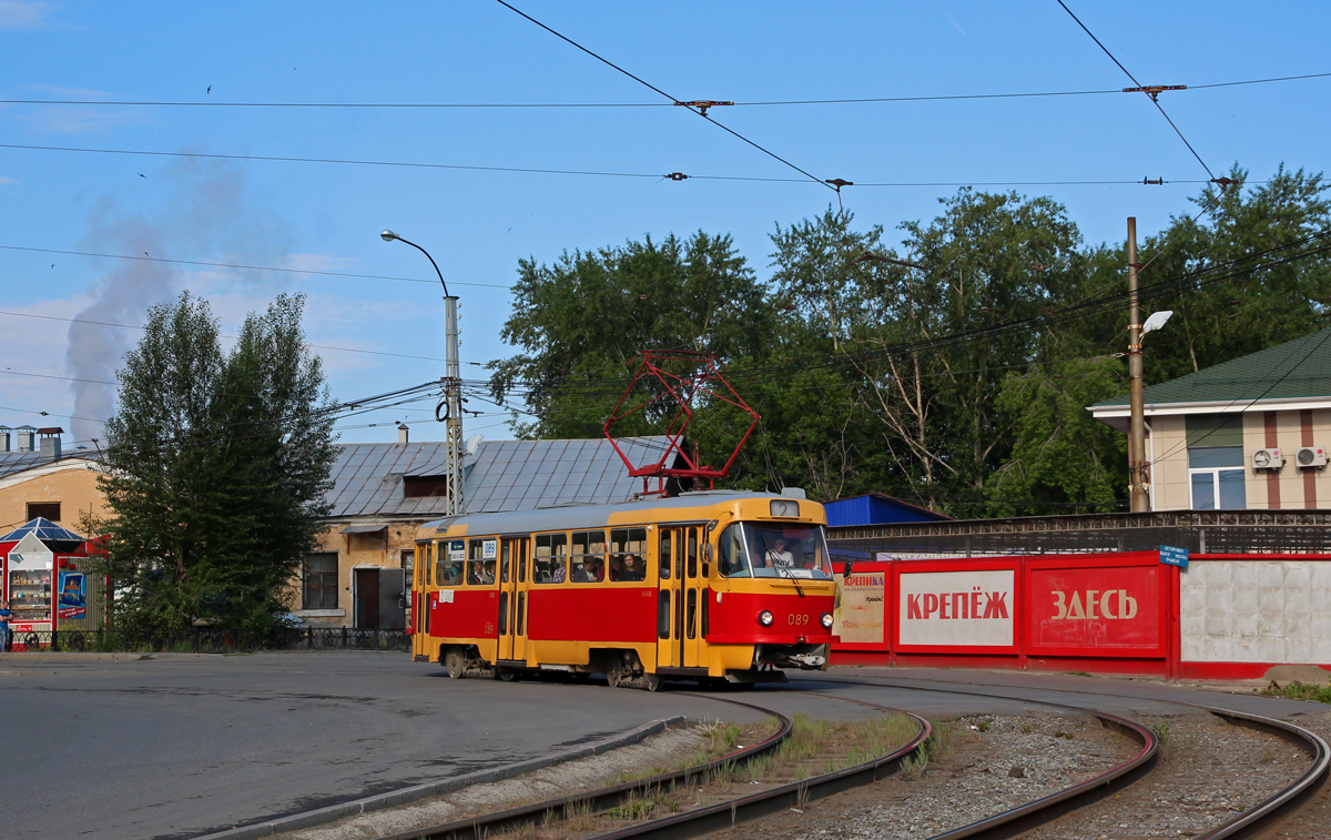 Jekaterinburg, Tatra T3SU (2-door) Nr. 089