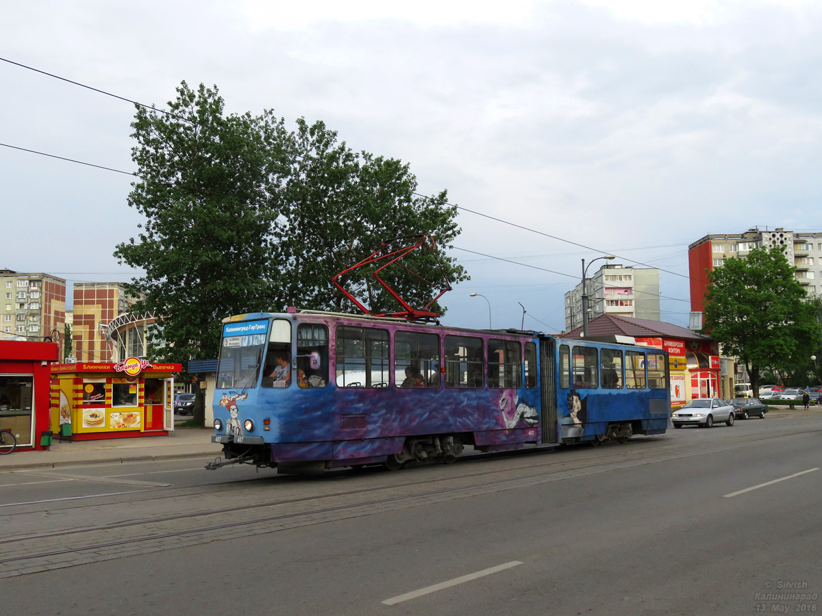 Калининград, Tatra KT4SU № 407