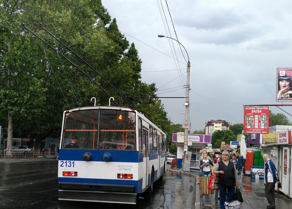 Кишинёв, Škoda 14Tr13/6M № 2131