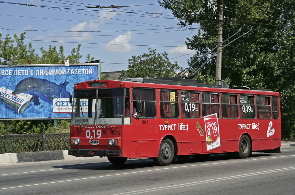 Крымский троллейбус, Škoda 14Tr11/6 № 4012