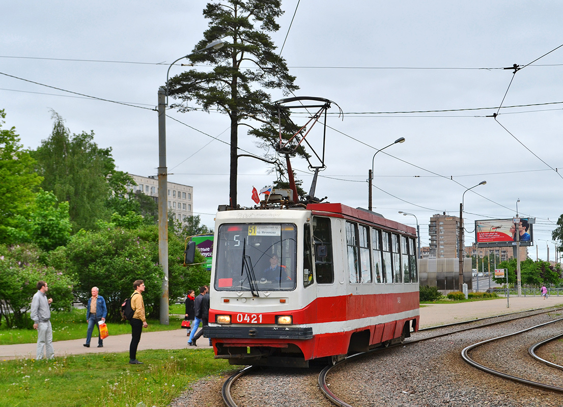 Санкт-Петербург, 71-134К (ЛМ-99К) № 0421