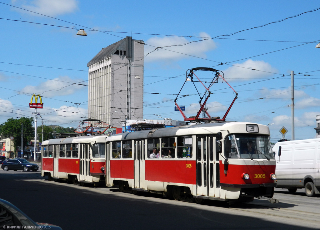 Харьков, Tatra T3A № 3005