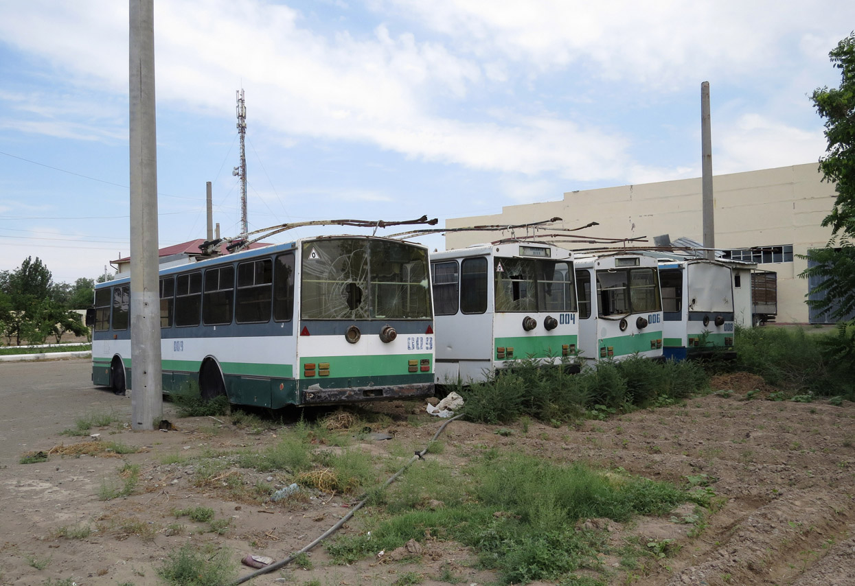 Urgentsch, Škoda 14Tr13/6M Nr. 009; Urgentsch, Škoda 14Tr13/6 Nr. 004; Urgentsch, Škoda 14Tr13/6 Nr. 006; Urgentsch, Škoda 14Tr13/6M Nr. 008