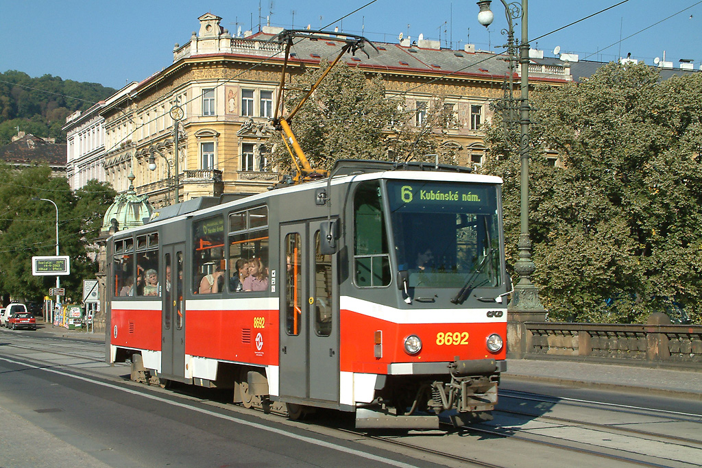 Прага, Tatra T6A5 № 8692
