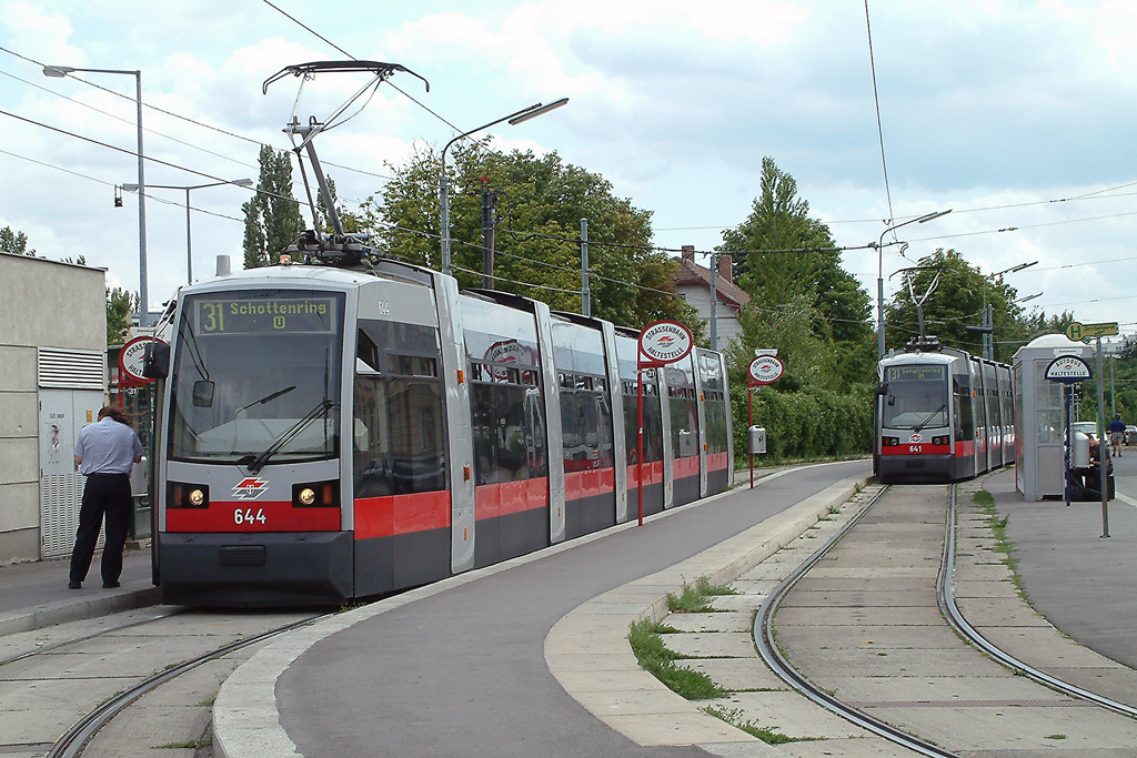 Вена, Siemens ULF-B № 644; Вена, Siemens ULF-B № 641