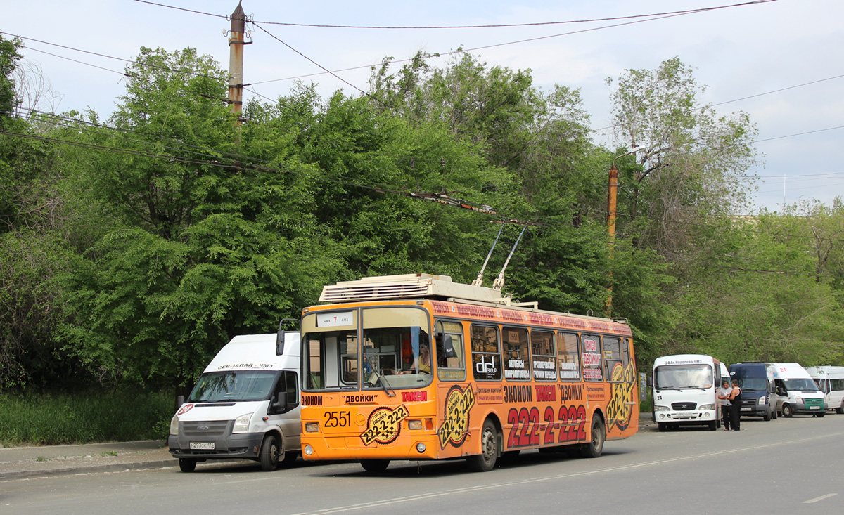 Челябинск, ЛиАЗ-5280 (ВЗТМ) № 2551