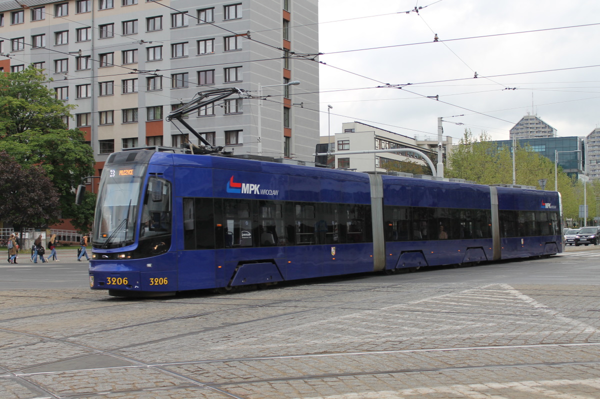 Вроцлав, PESA Twist 2010NW № 3206