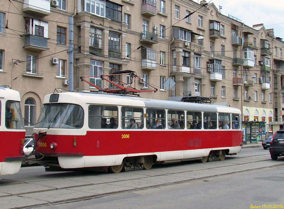 Харьков, Tatra T3A № 3006