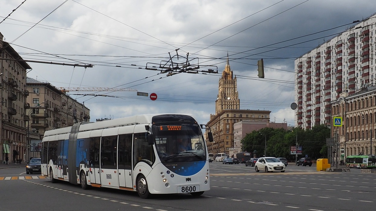 Москва, БКМ 43303А № 8600 Москва, БКМ 43303А № 8600