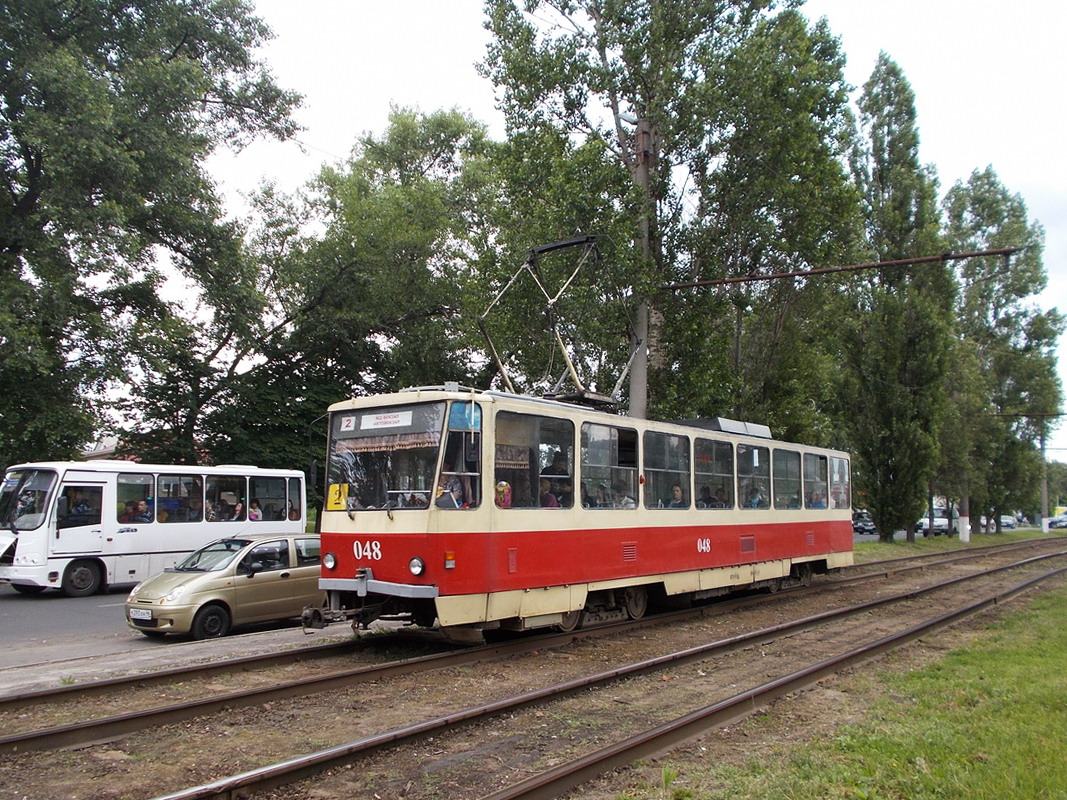 Курск, Tatra T6B5SU № 048