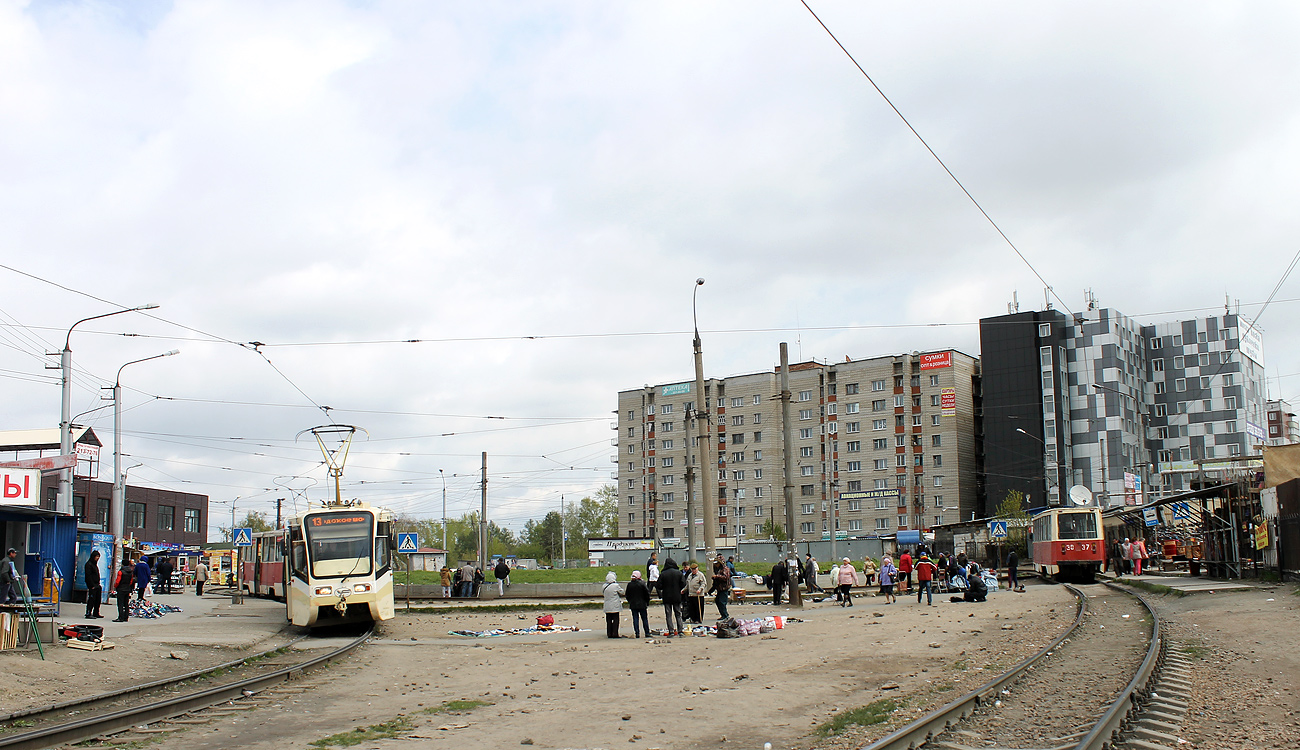 Novossibirsk — Tram and trolleybus roads
