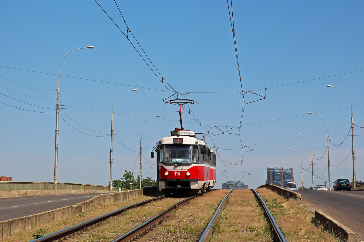 Краснодар, Tatra T3SU КВР ТМЗ № 114