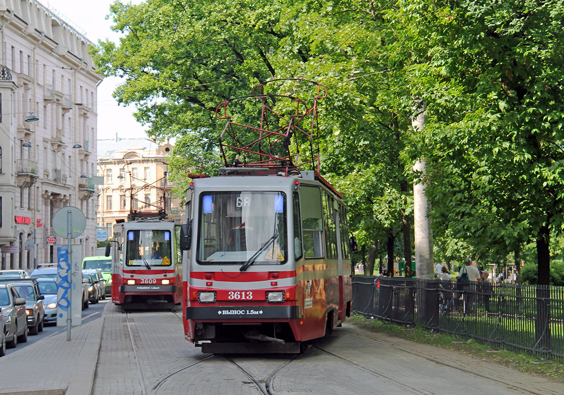 Санкт-Петербург, ТС-77 № 3613