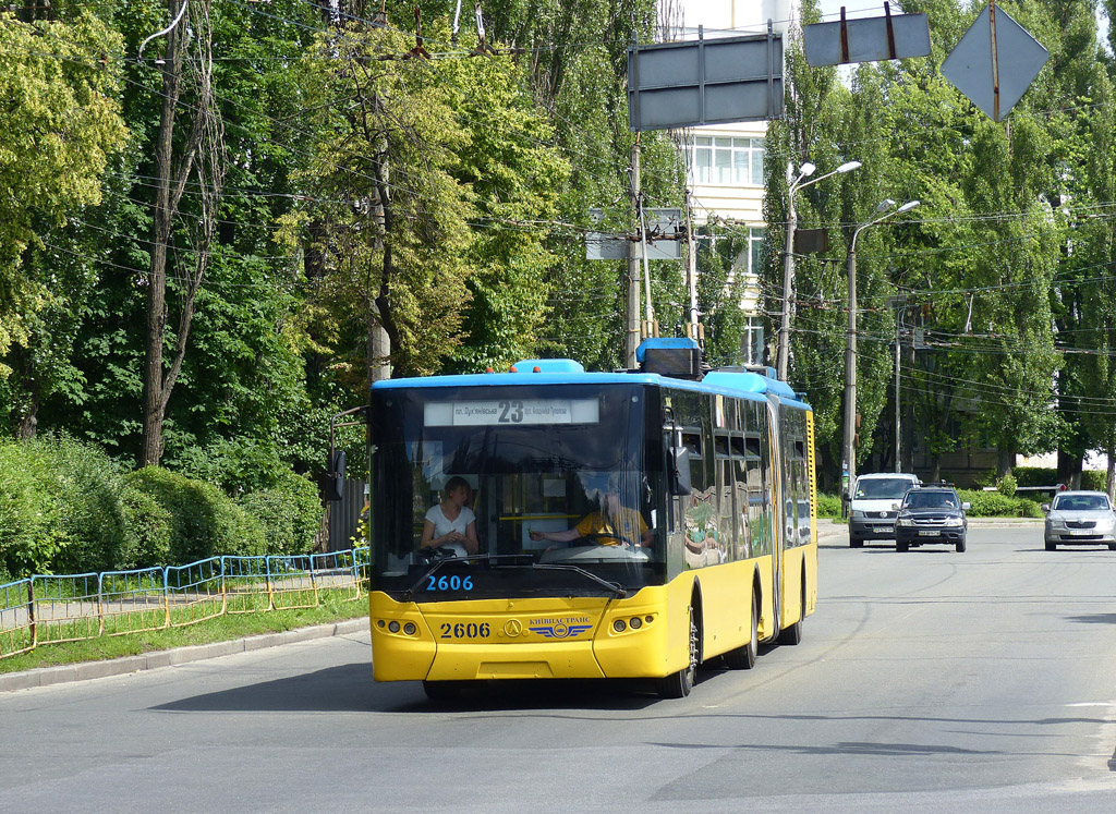 Киев, ЛАЗ E301D1 № 2606 Киев, ЛАЗ E301D1 № 2606