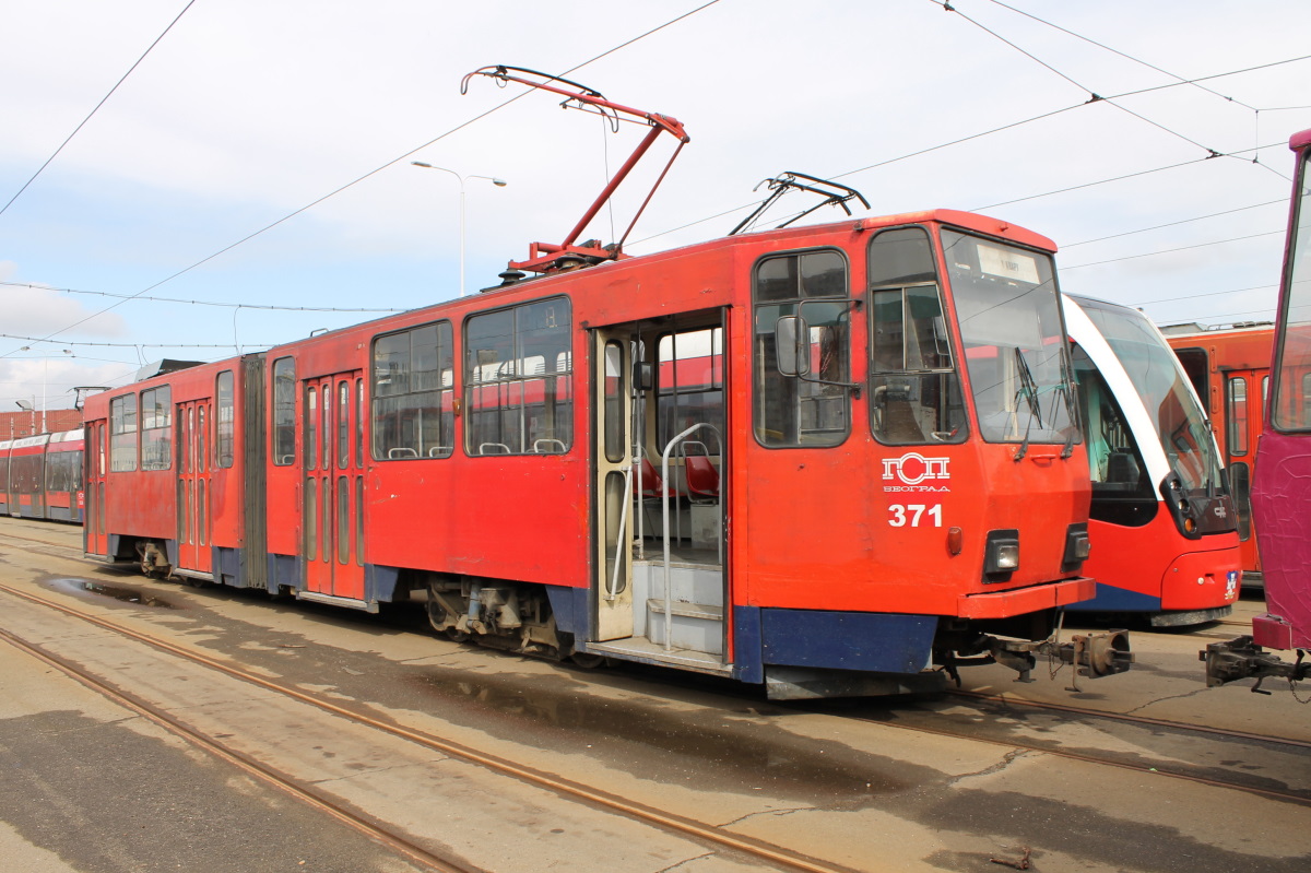 Белград, Tatra KT4YU № 371