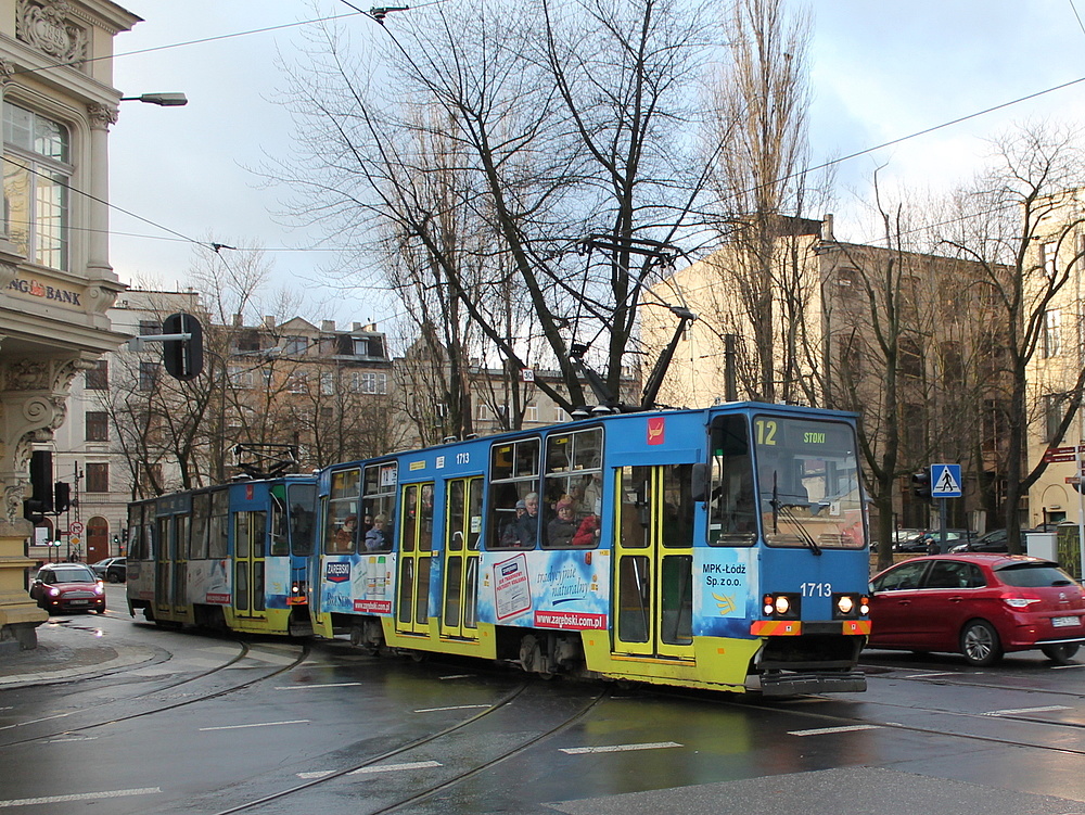 Лодзь, Konstal 805Na № 1713