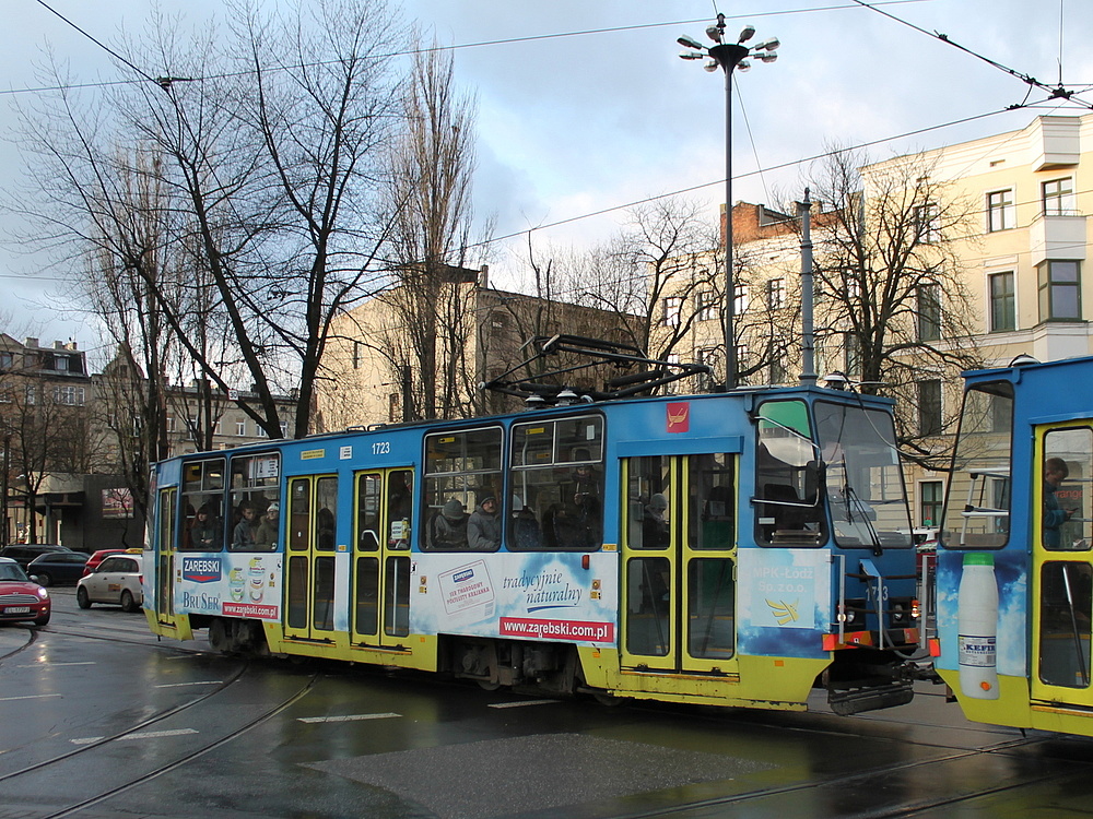 Лодзь, Konstal 805Na № 1723