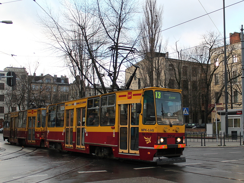 Лодзь, Konstal 805Na № 2514