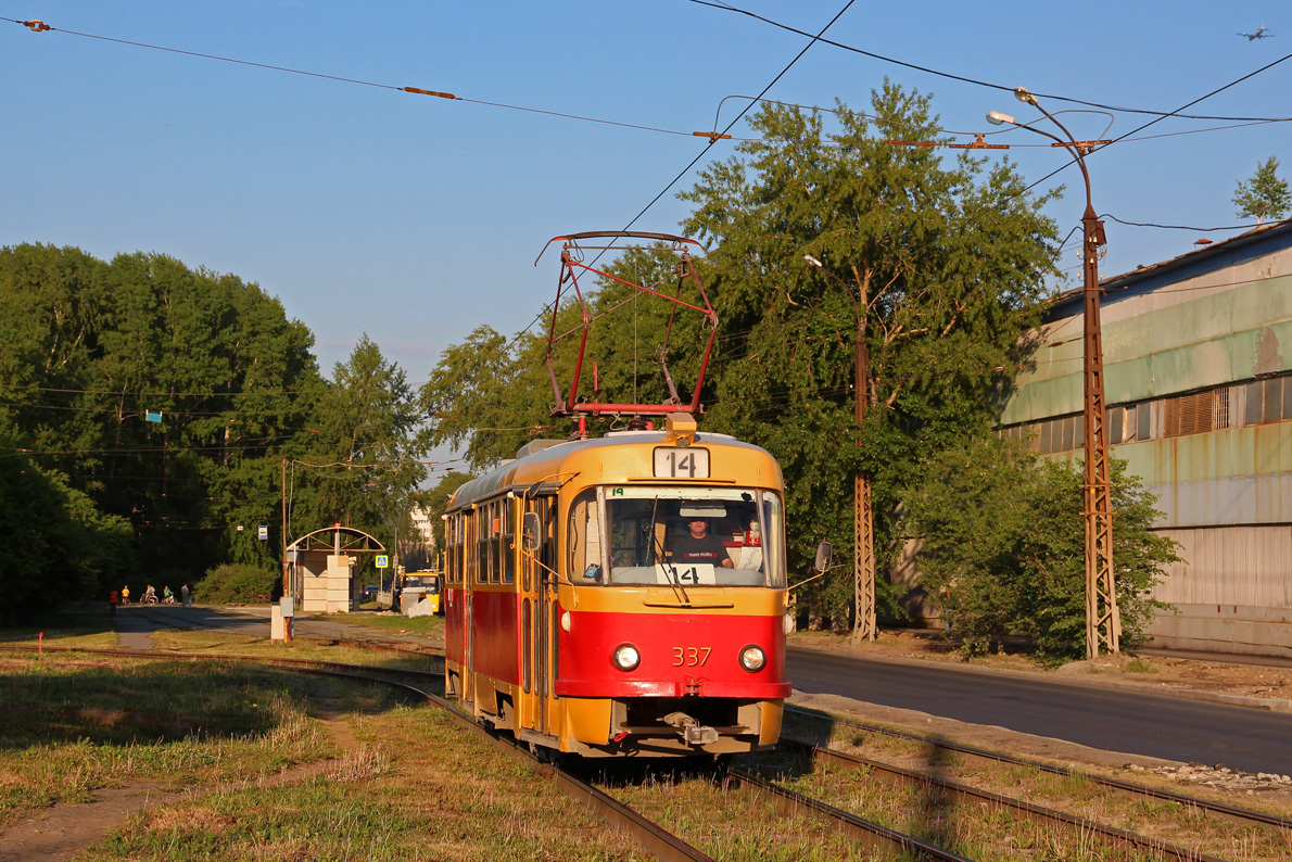 Екатеринбург, Tatra T3SU № 337