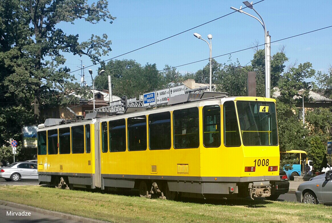 Алматы, Tatra KT4DtM № 1008