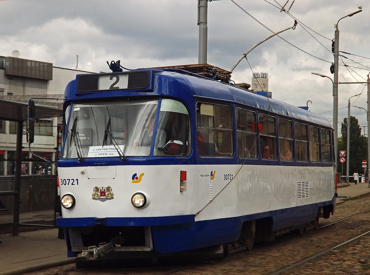 Рига, Tatra T3A № 30721