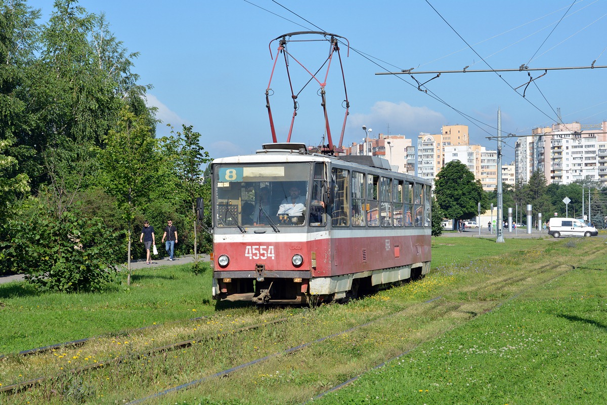 Харьков, Tatra T6B5SU № 4554