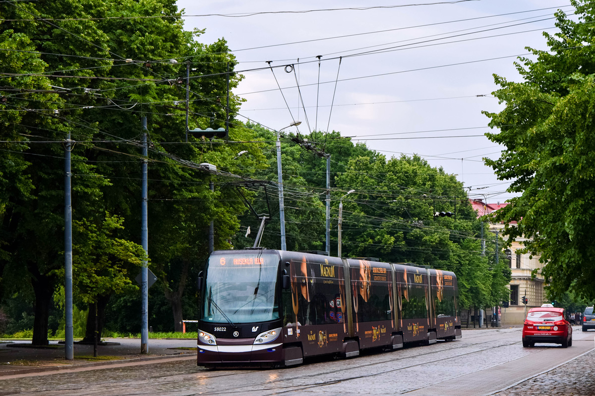 Riga, Škoda 15T1 ForCity Alfa Riga N°. 58022