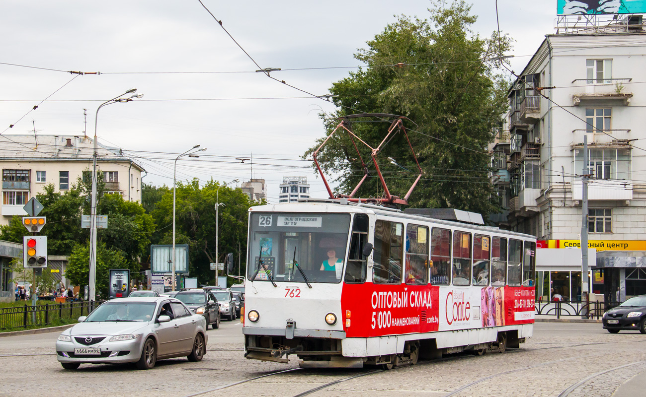 Yekaterinburg, Tatra T6B5SU č. 762