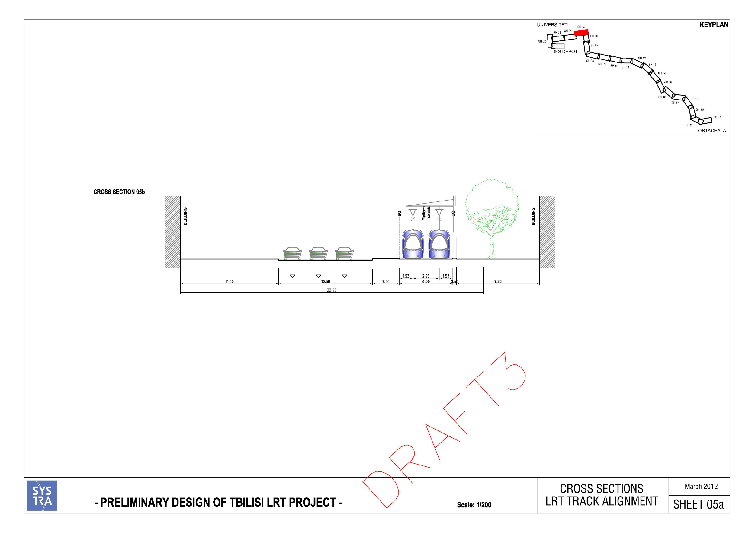 Тбилиси — Проект скоростного трамвая 2012