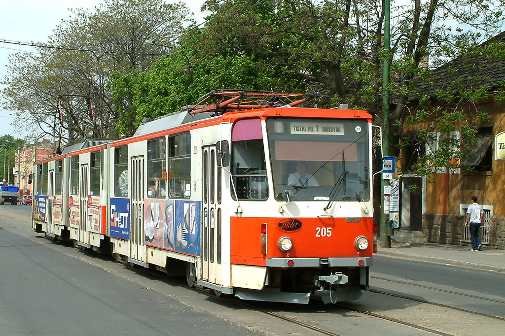 Miskolts, Tatra KT8D5 N°. 205