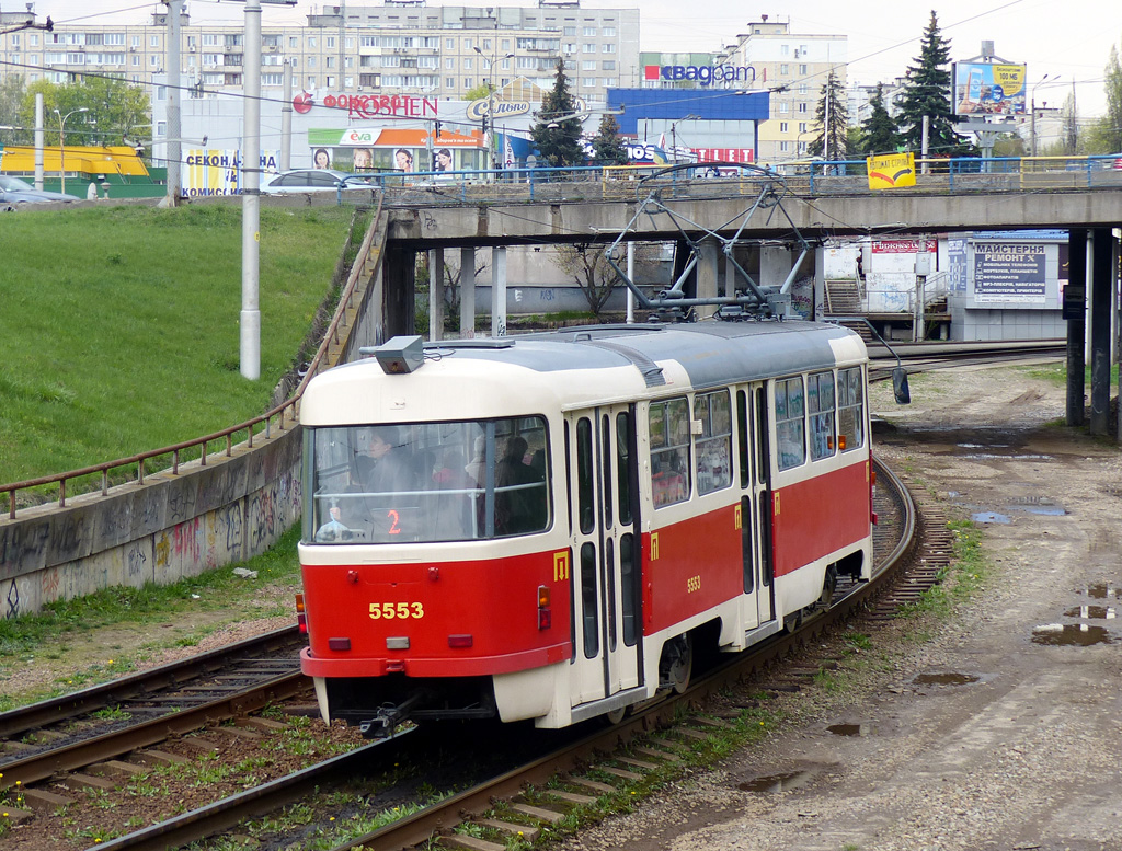 Киев, Tatra T3SUCS № 5553
