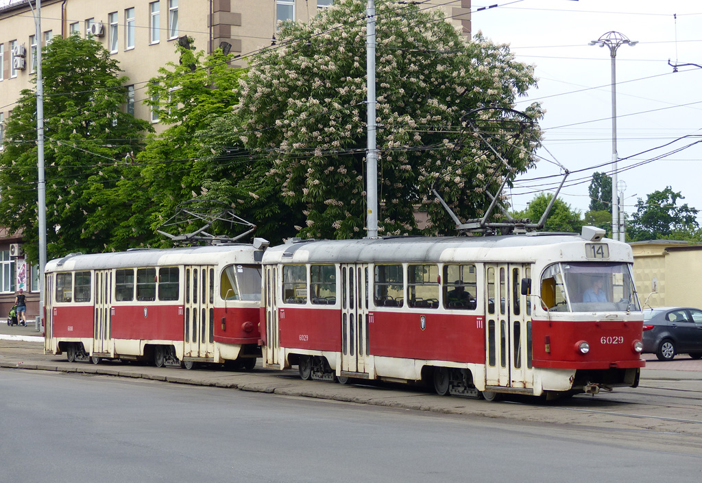 Киев, Tatra T3SU № 6029