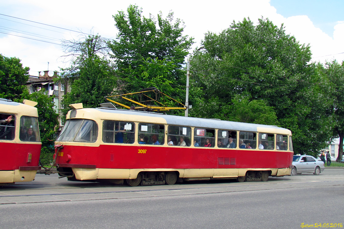 Харьков, Tatra T3SU № 3097