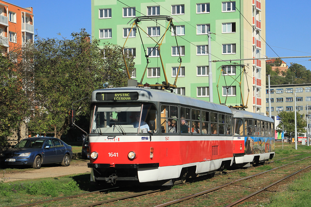 Брно, Tatra T3G № 1641