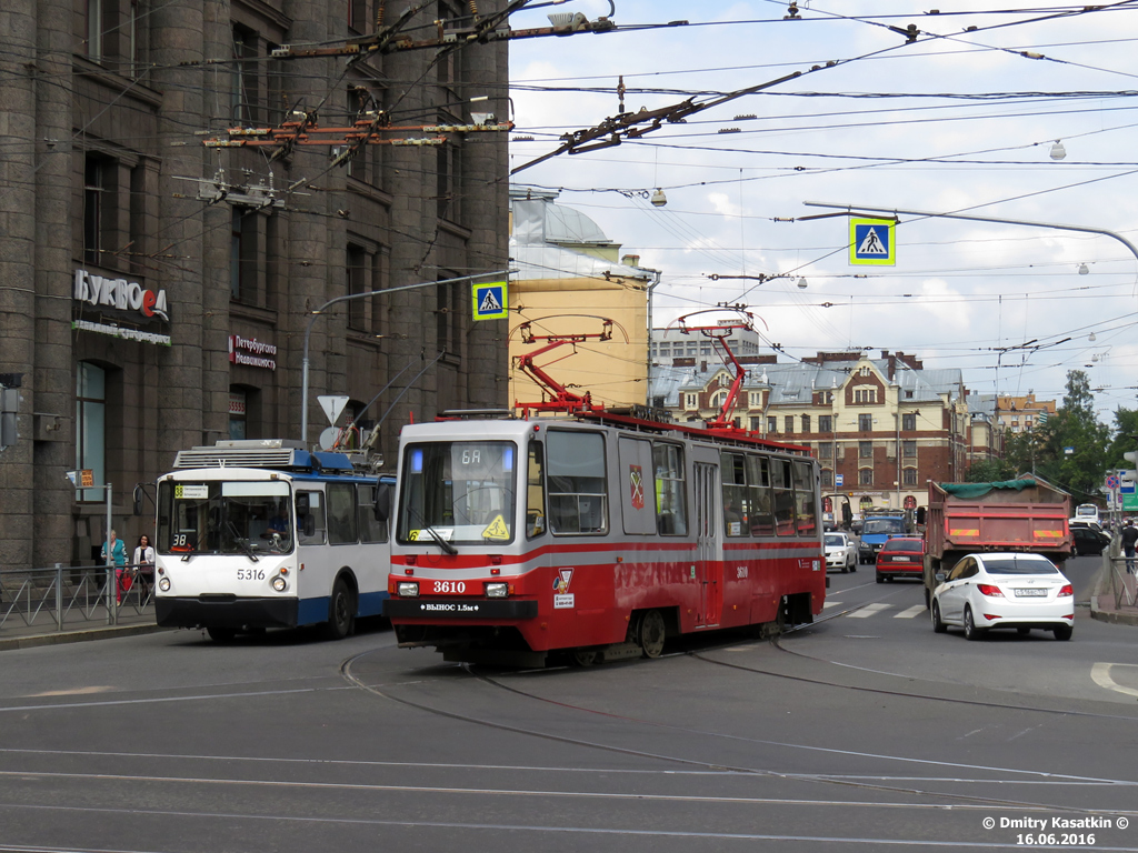 Санкт-Петербург, ТС-77 № 3610
