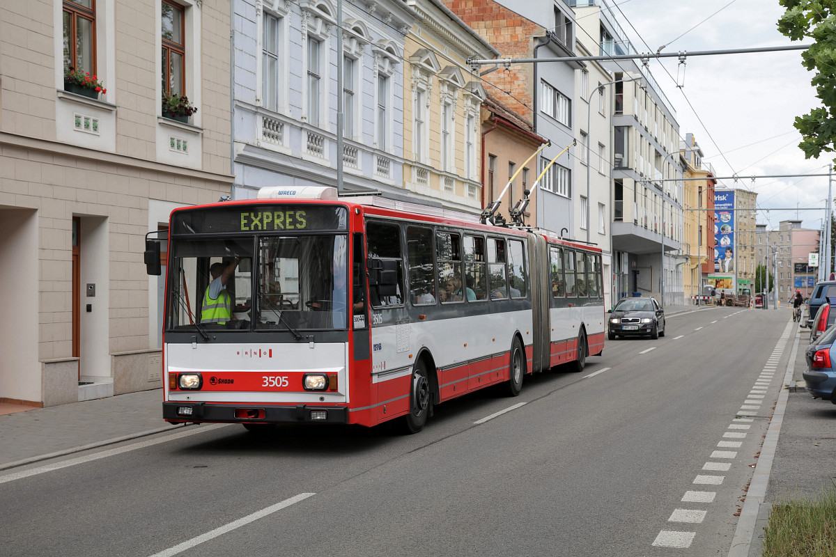 Brno, Škoda 15TrM № 3505