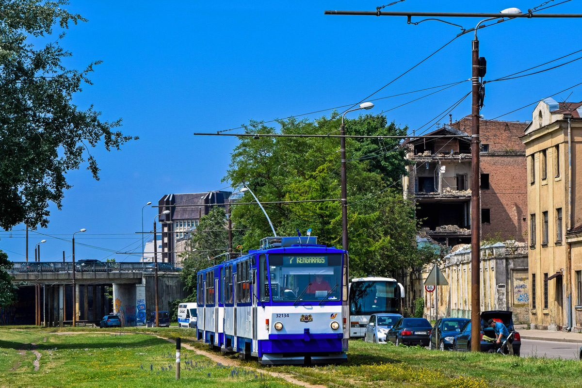 Рига, Tatra T6B5SU № 32134