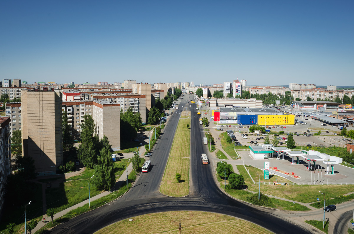 Ижевск — Линии электротранспорта