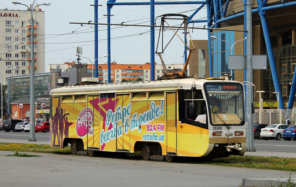 Харьков, 71-619КТ № 3104