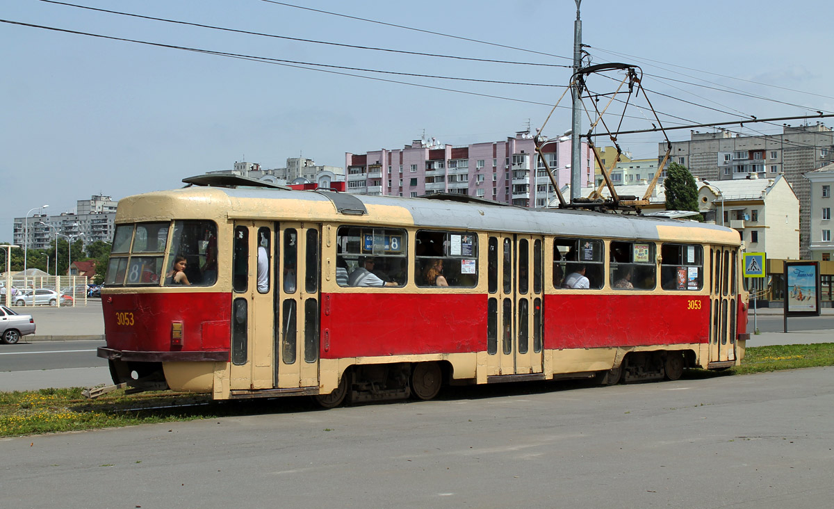 Харьков, Tatra T3SU № 3053