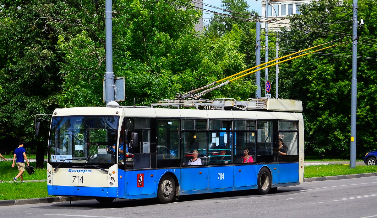 Москва, Тролза-5265.00 «Мегаполис» № 7114