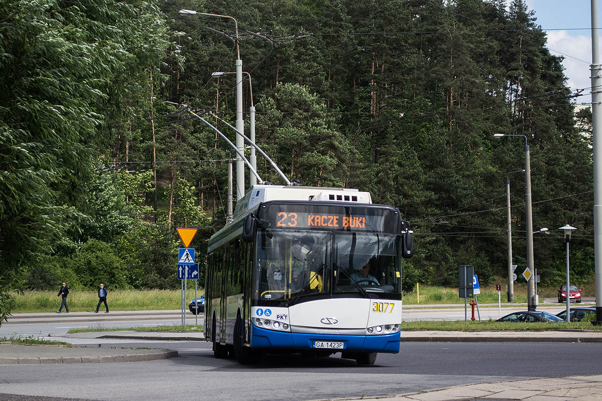 Гдыня, Solaris Trollino III 12 M № 3077